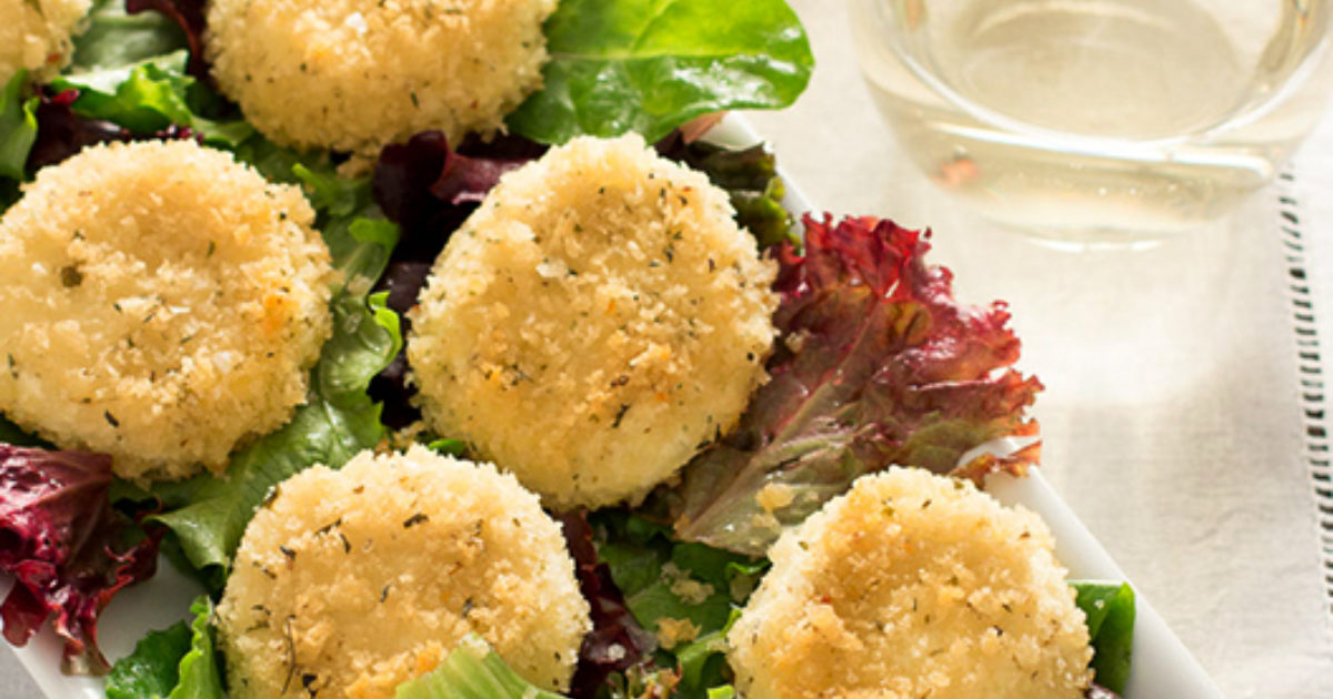 Chez Panisse Baked Goat Cheese With Garden Salad | Laura Chenel