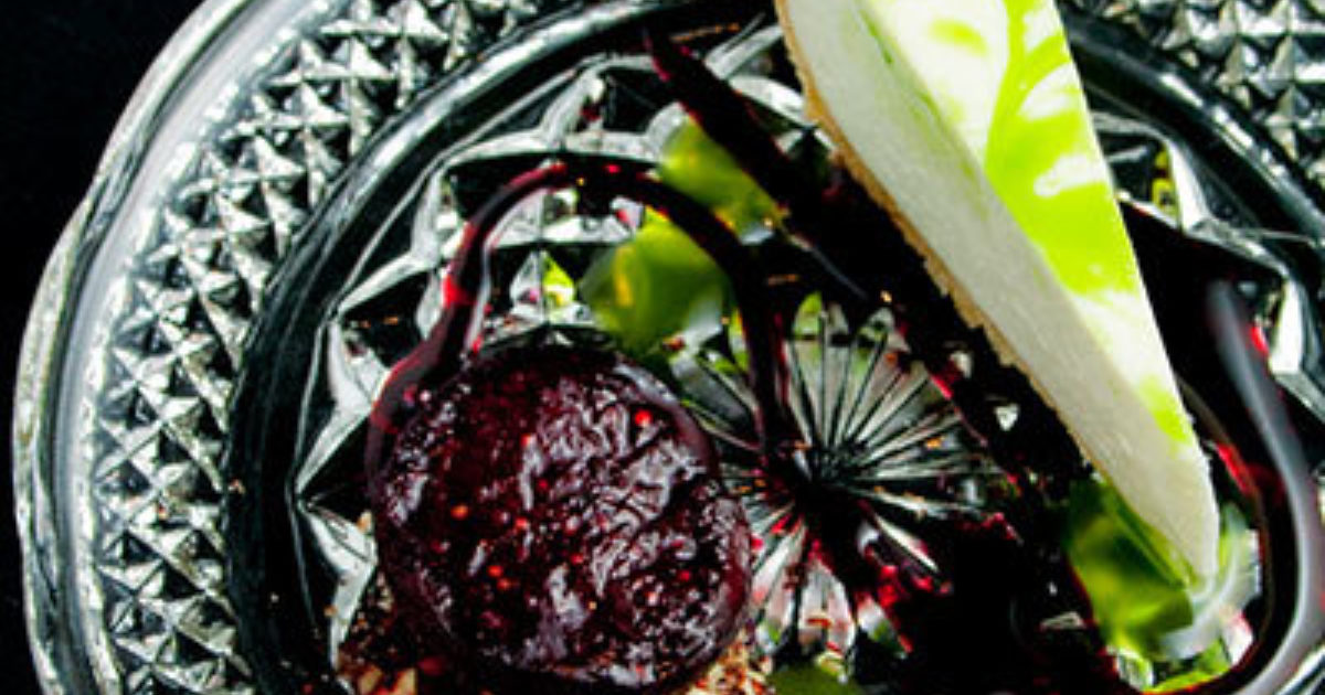 Goat Cheese Tart With Beet-Poached Fig &amp; Hazelnut… | Laura Chenel