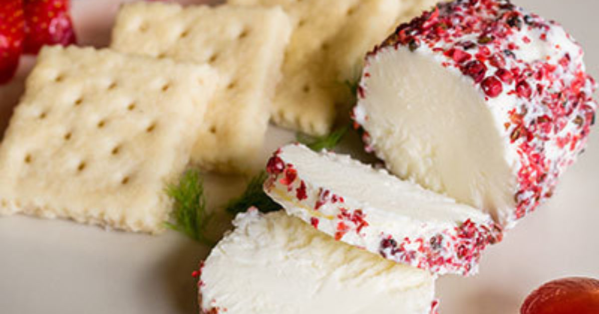 Laura Chenel Pink Peppercorn-Crusted Goat Cheese… | Laura Chenel