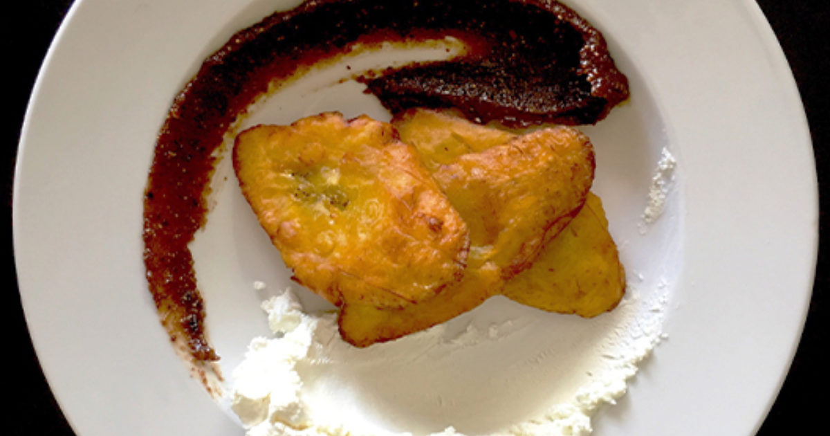 Tostones With Goat Cheese & Fig Rum Spread | Laura Chenel