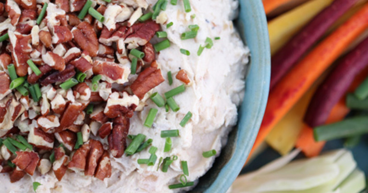 Whipped Goat Cheese Dip with Fresh Herbs & Spices | Laura Chenel
