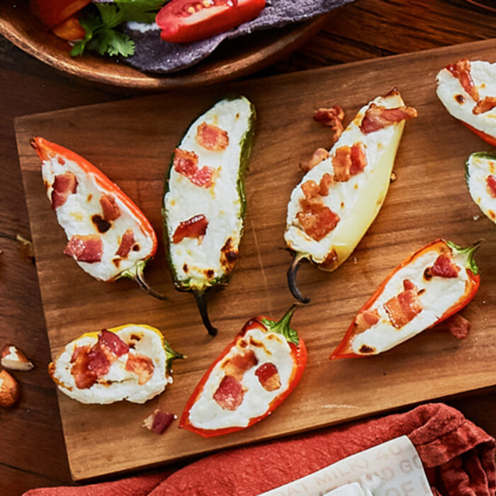 Laura Chenel Goat Cheese Jalapeno Poppers